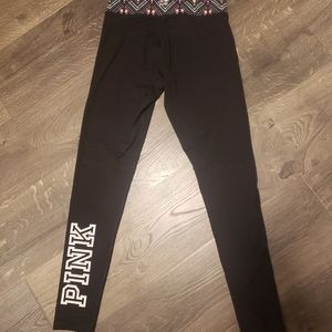 VS Pink leggings 2 pairs